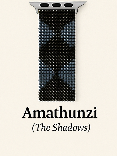 LN Amathunzi ( The Shadows) Apple watch strap